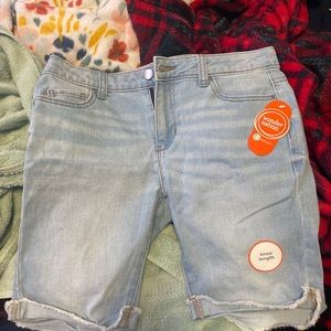 some shorts but they are knee length they are brand new never worn